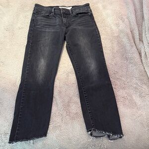 Lucky Brand Black Cropped Jeans